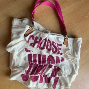 Cute juicy couture beach bag or every day bag